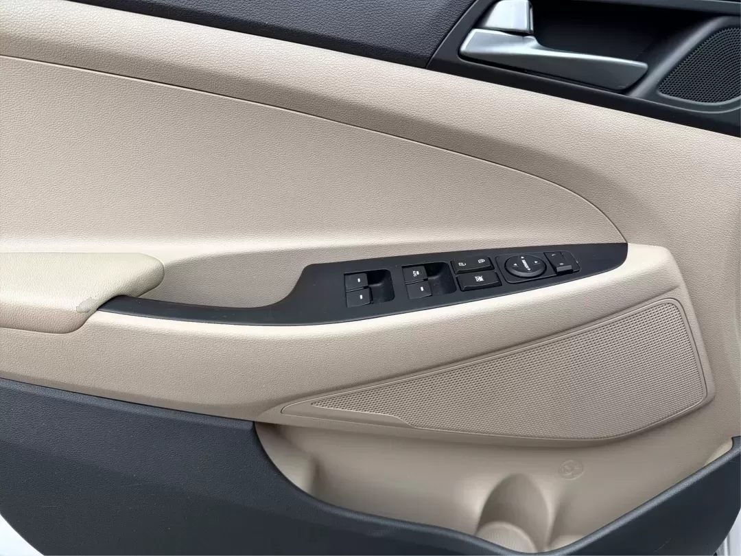 2016 Hyundai Tucson Sport (KM8J3CA26GU) with an 1.6L I-4 gasoline direct injection engine, located at 1230 East Main St, Xenia, OH, 45385, (937) 908-9800, 39.688026, -83.910172 - Discover a world of adventure with the 2016 Hyundai Tucson Sport, the perfect SUV for active families and weekend explorers alike! With its stylish Dazzling White exterior and spacious interior, this vehicle is designed for those who crave both comfort and versatility. Whether you're navigating thro - Photo#18