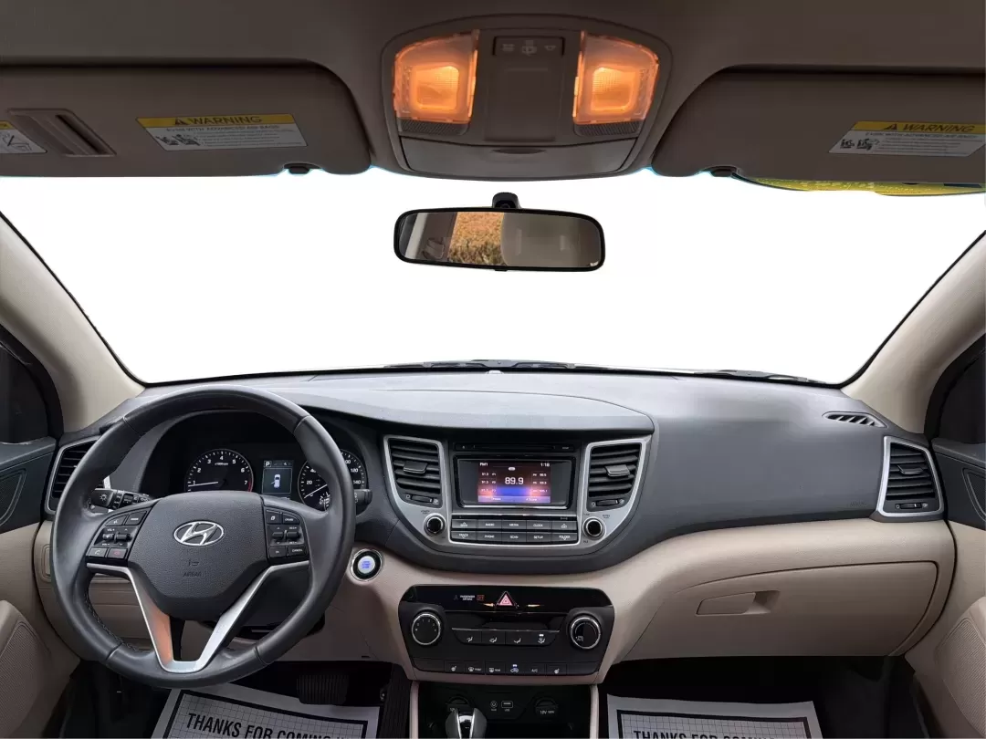 2016 Hyundai Tucson Sport (KM8J3CA26GU) with an 1.6L I-4 gasoline direct injection engine, located at 1230 East Main St, Xenia, OH, 45385, (937) 908-9800, 39.688026, -83.910172 - Discover a world of adventure with the 2016 Hyundai Tucson Sport, the perfect SUV for active families and weekend explorers alike! With its stylish Dazzling White exterior and spacious interior, this vehicle is designed for those who crave both comfort and versatility. Whether you're navigating thro - Photo#20