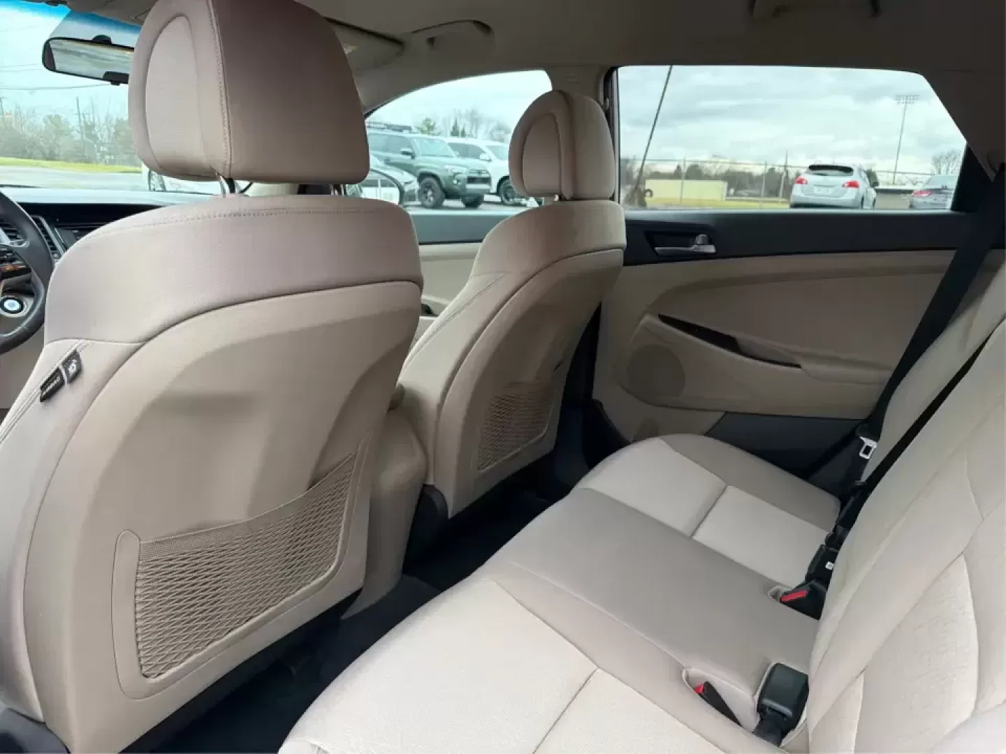 2016 Hyundai Tucson Sport (KM8J3CA26GU) with an 1.6L I-4 gasoline direct injection engine, 7A transmission, located at 1184 Kauffman Ave, Fairborn, OH, 45324, (937) 908-9800, 39.807072, -84.030914 - Discover a world of adventure with the 2016 Hyundai Tucson Sport, the perfect SUV for active families and weekend explorers alike! With its stylish Dazzling White exterior and spacious interior, this vehicle is designed for those who crave both comfort and versatility. Whether you're navigating thro - Photo#10