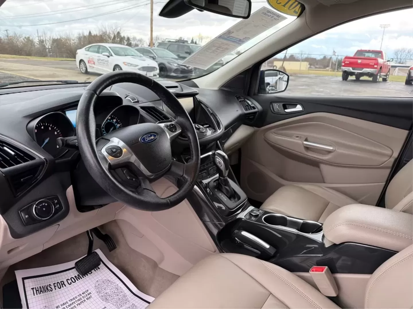 2015 Ford Escape Titanium (1FMCU0J92FU) with an 2.0L L4 DOHC 16V engine, 6-Speed Automatic transmission, located at 880 E. National Road, Vandalia, OH, 45377, (937) 908-9800, 39.891918, -84.183594 - **Adventure Awaits with the 2015 Ford Escape Titanium Your Ideal SUV for Every Journey!**<br /> <br /> Are you looking for the perfect vehicle to accommodate family outings, weekend adventures, or long commutes? The 2015 Ford Escape Titanium, available now at Advantage Car and Credit in Vandalia, O - Photo#9