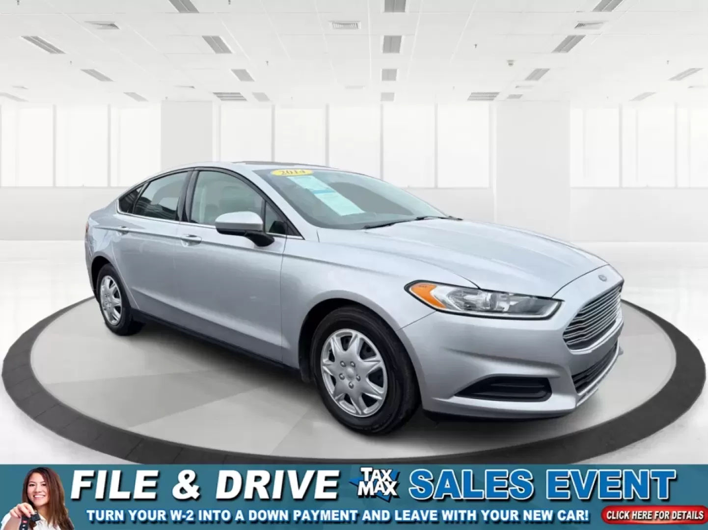 2014 Ford Fusion S (3FA6P0G70ER) with an 2.5L L4 DOHC 16V engine, Automatic transmission, located at 1951 S Dayton Lakeview Rd., New Carlisle, OH, 45344, (937) 908-9800, 39.890999, -84.050255 - **Discover a New Level of Comfort and Style with the 2014 Ford Fusion at Advantage Car and Credit!**<br /> <br /> Are you on the hunt for a reliable sedan that perfectly balances style, efficiency, and comfort? Look no further than the 2014 Ford Fusion, available now at Advantage Car and Credit in N - Photo#0