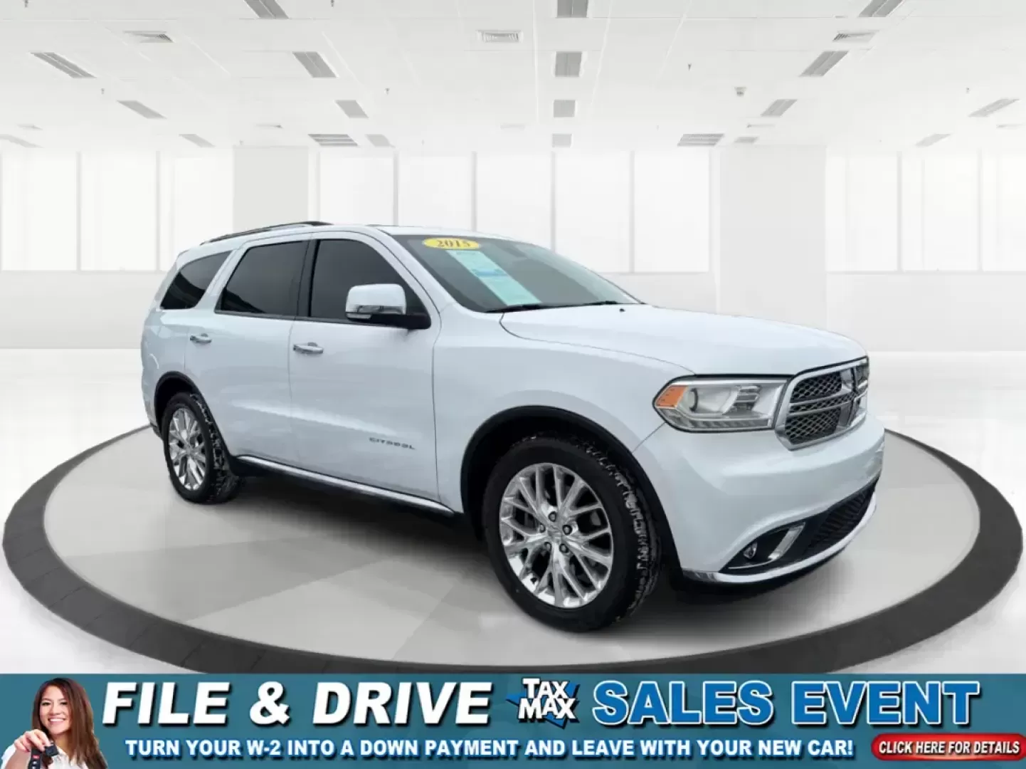 2015 Dodge Durango Citadel (1C4RDHEG2FC) with an 3.6L V6 DOHC 24V engine, 8A transmission, located at 4508 South Dixie Dr, Moraine, OH, 45439, (937) 908-9800, 39.689976, -84.218452 - **Unleash Adventure with the 2015 Dodge Durango Citadel Perfect for Family Road Trips!**<br /> <br /> Are you ready to take your family on unforgettable adventures? The 2015 Dodge Durango Citadel is designed for those who love the open road and the comfort of a spacious SUV. With its sleek Bright W - Photo#0