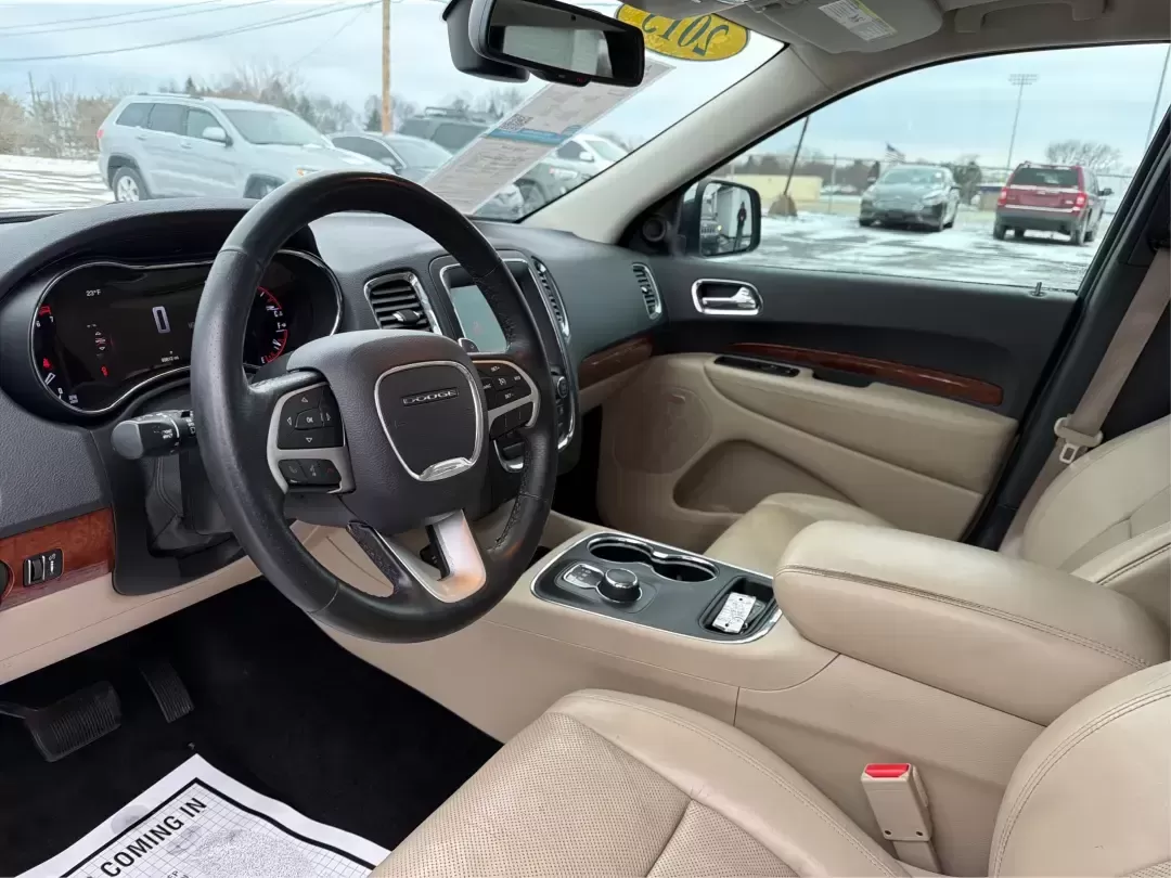 2015 Dodge Durango Citadel (1C4RDHEG2FC) with an 3.6L V6 DOHC 24V engine, 8A transmission, located at 1099 N County Rd 25A , Troy, OH, 45373, (937) 908-9800, 40.057079, -84.212883 - **Unleash Adventure with the 2015 Dodge Durango Citadel Perfect for Family Road Trips!**<br /> <br /> Are you ready to take your family on unforgettable adventures? The 2015 Dodge Durango Citadel is designed for those who love the open road and the comfort of a spacious SUV. With its sleek Bright W - Photo#9