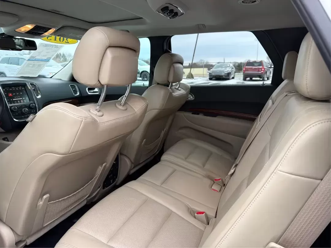 2015 Dodge Durango Citadel (1C4RDHEG2FC) with an 3.6L V6 DOHC 24V engine, 8A transmission, located at 1099 N County Rd 25A , Troy, OH, 45373, (937) 908-9800, 40.057079, -84.212883 - **Unleash Adventure with the 2015 Dodge Durango Citadel Perfect for Family Road Trips!**<br /> <br /> Are you ready to take your family on unforgettable adventures? The 2015 Dodge Durango Citadel is designed for those who love the open road and the comfort of a spacious SUV. With its sleek Bright W - Photo#10