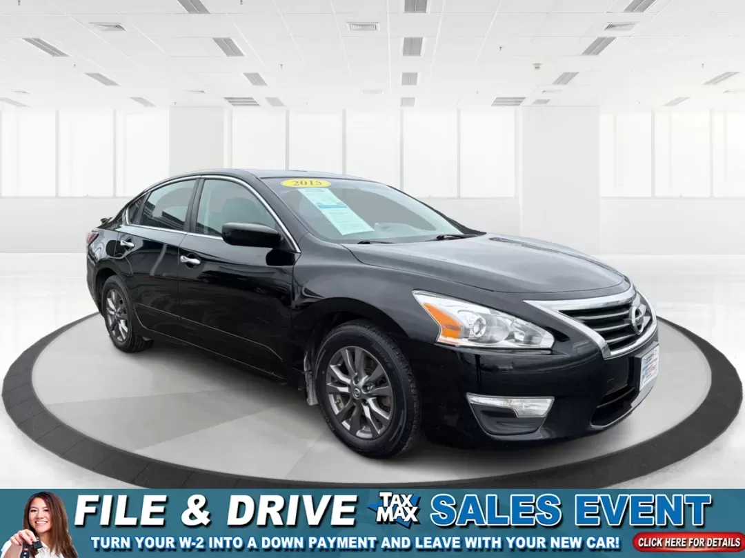 2015 Nissan Altima 2.5 S (1N4AL3AP8FC) with an 2.5L I-4 DOHC engine, located at 1184 Kauffman Ave, Fairborn, OH, 45324, (937) 908-9800, 39.807072, -84.030914 - ### Drive Your Future with Confidence: 2015 Nissan Altima at Advantage Car and Credit - Fairborn<br /> <br /> Are you looking for a reliable sedan that balances comfort, efficiency, and style? Look no further than the 2015 Nissan Altima 2.5 S, a perfect choice for daily commuters, growing families, - Photo#0