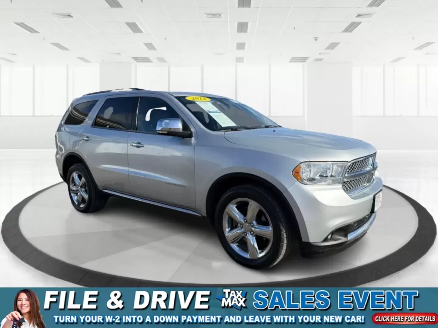 2012 Dodge Durango (1C4SDJET7CC) with an Other engine, located at 1951 S Dayton Lakeview Rd., New Carlisle, OH, 45344, (937) 908-9800, 39.890999, -84.050255 - **Experience Adventure and Comfort: 2012 Dodge Durango Citadel for Sale at Advantage Car and Credit - Moraine**<br /> <br /> If you are searching for the perfect SUV that combines rugged capability with luxurious comfort, look no further than the 2012 Dodge Durango Citadel. This vehicle is ideal for - Photo#0