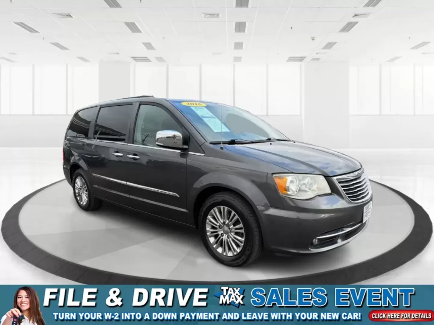 2016 Chrysler Town and Country Touring-L Anniversary Edition (2C4RC1CG8GR) with an Pentastar 3.6L V-6 DOHC engine, 6A transmission, located at 401 Woodman Dr, Riverside, OH, 45431, (937) 908-9800, 39.760899, -84.123421 - Experience the ultimate in family-friendly transportation with the 2016 Chrysler Town and Country, available now at Advantage Car and Credit in Riverside, OH! This exceptional passenger van is perfect for those seeking both versatility and comfort, making it an ideal choice for growing families, w - Photo#0