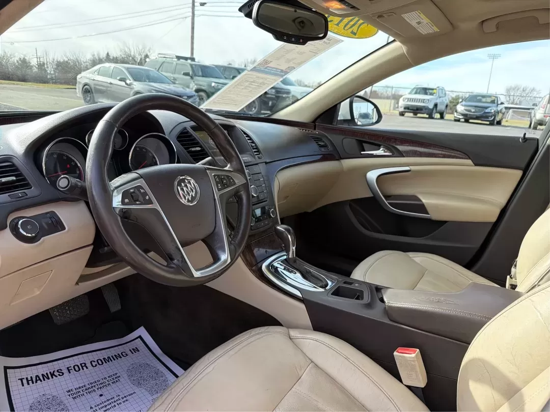 2013 Buick Regal Turbo - Premium 1 (2G4GS5EV4D9) with an ECOTEC 2L I-4 gasoline direct injection engine, located at 1184 Kauffman Ave, Fairborn, OH, 45324, (937) 908-9800, 39.807072, -84.030914 - **Discover the Perfect Blend of Comfort and Performance with the 2013 Buick Regal Turbo Premium 1!**<br /> <br /> Are you in the market for a vehicle that combines luxury, performance, and practicality? Look no further than the stunning 2013 Buick Regal Turbo Premium 1, available now at Advantage Ca - Photo#9