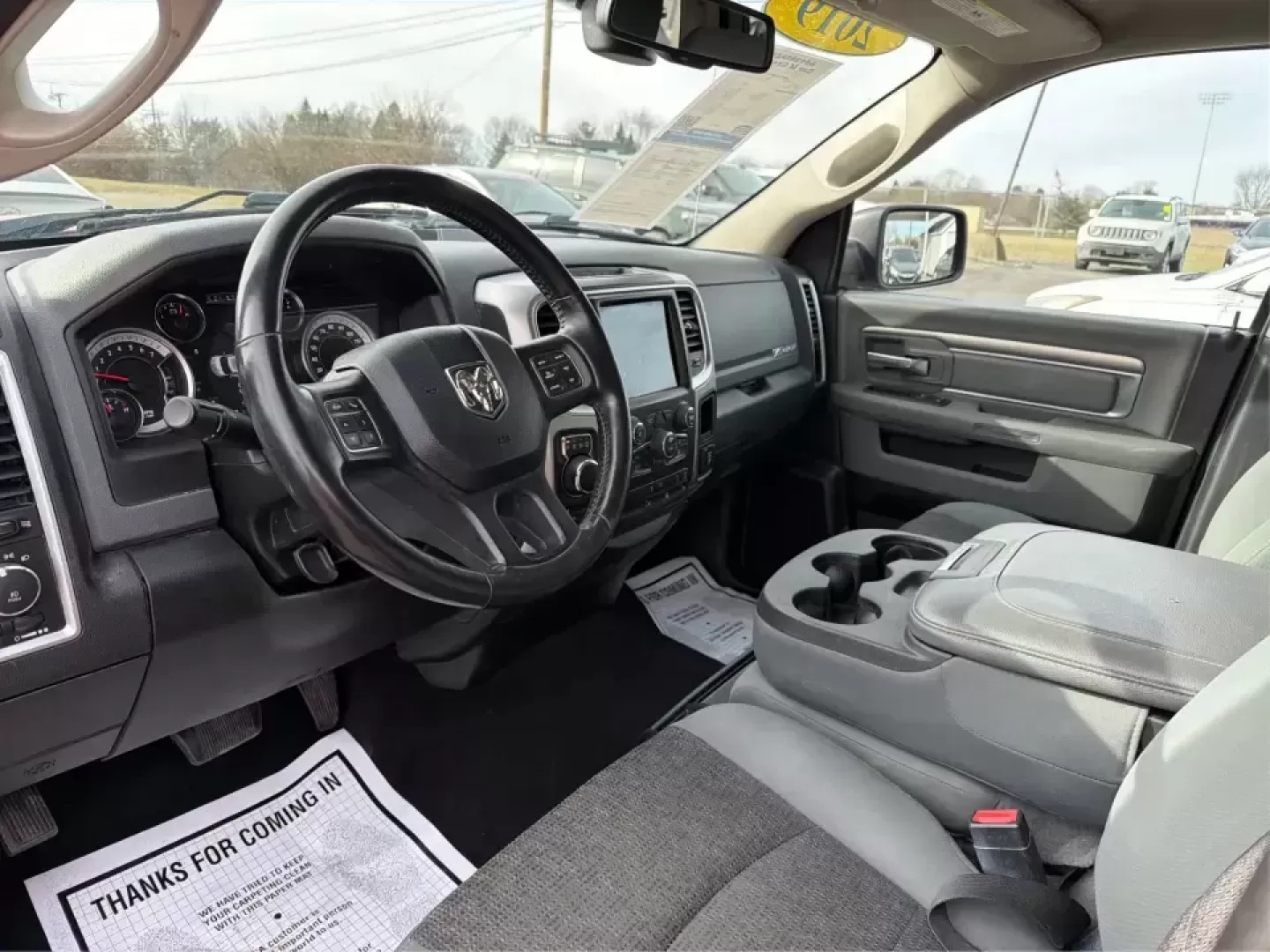 2019 Ram 1500 Big Horn Crew Cab 4x4 5'7 Box (1C6RR7LT5KS) with an HEMI 5.7L V-8 variable valve control engine, 8A transmission, located at 1951 S Dayton Lakeview Rd., New Carlisle, OH, 45344, (937) 908-9800, 39.890999, -84.050255 - **Hit the Road with Confidence: Your 2019 Ram 1500 Awaits at Advantage Car and Credit!**<br /> <br /> Are you ready to elevate your adventures, whether you're hauling gear for a weekend getaway or tackling daily commutes? Look no further than the stunning **2019 Ram 1500 Big Horn Crew Cab** availabl - Photo#9