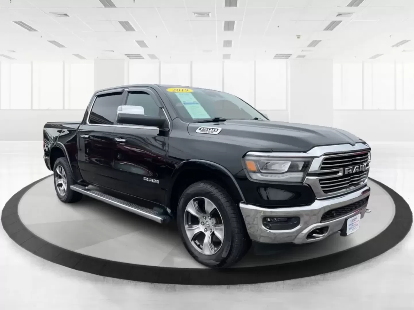 2019 Ram 1500 Laramie Crew Cab SWB 4WD (1C6SRFJT5KN) with an 5.7L V8 OHV 16V engine, 8-Speed Automatic transmission, located at 1951 S Dayton Lakeview Rd., New Carlisle, OH, 45344, (937) 908-9800, 39.890999, -84.050255 - **Unleash Your Adventures with the 2019 Ram 1500 Laramie Crew Cab Perfect for Work and Play!**<br /> <br /> Are you ready to elevate your daily driving experience? Look no further than this stunning 2019 Ram 1500 Laramie Crew Cab, a vehicle designed to enhance your lifestyle whether you're commutin - Photo#0