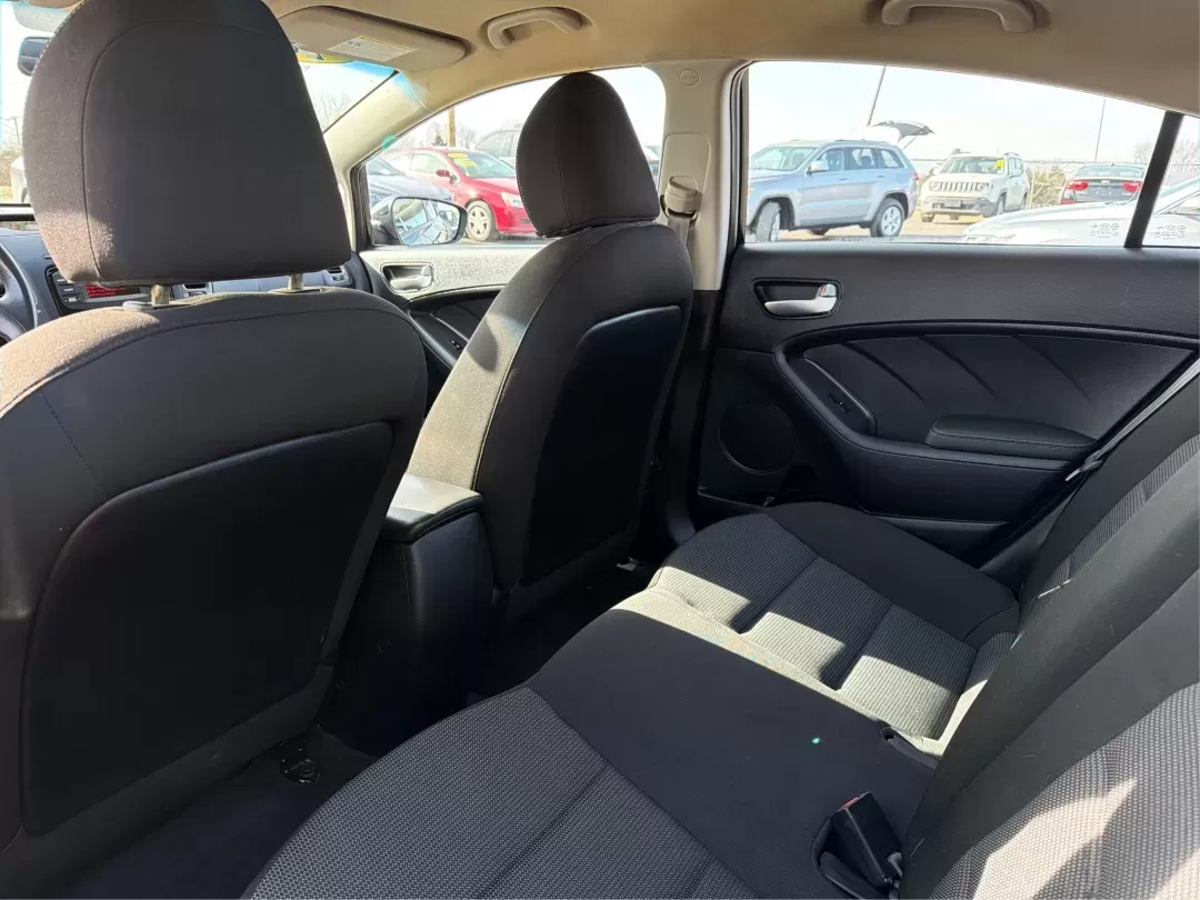 2017 Kia Forte LX (3KPFK4A79HE) with an 2L I-4 DOHC engine, located at 1184 Kauffman Ave, Fairborn, OH, 45324, (937) 908-9800, 39.807072, -84.030914 - 2017 Kia Forte LX - Photo#10