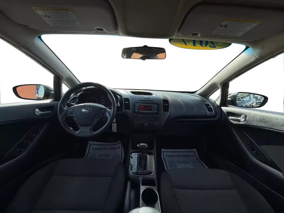 2017 Kia Forte LX (3KPFK4A79HE) with an 2L I-4 DOHC engine, located at 1184 Kauffman Ave, Fairborn, OH, 45324, (937) 908-9800, 39.807072, -84.030914 - 2017 Kia Forte LX - Photo#19