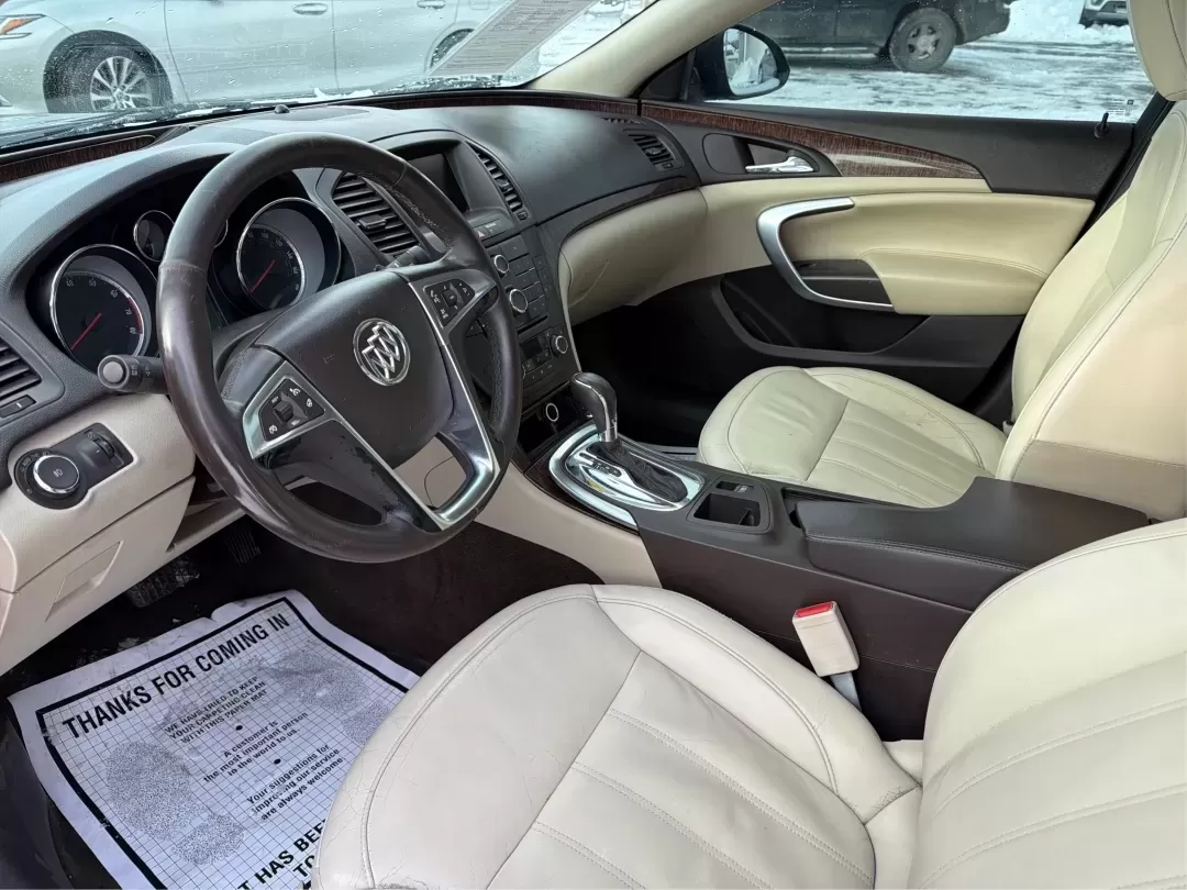 2013 Buick Regal Turbo - Premium 1 (2G4GS5EV0D9) with an ECOTEC 2L I-4 gasoline direct injection engine, 6-Speed Automatic transmission, located at 1951 S Dayton Lakeview Rd., New Carlisle, OH, 45344, (937) 908-9800, 39.890999, -84.050255 - **Experience Luxury and Performance with the 2013 Buick Regal Turbo - Premium 1 at Advantage Car and Credit in New Carlisle!**<br /> <br /> If you're looking for a versatile sedan that combines luxury, performance, and affordability, the 2013 Buick Regal Turbo - Premium 1 is the perfect fit for you. - Photo#9