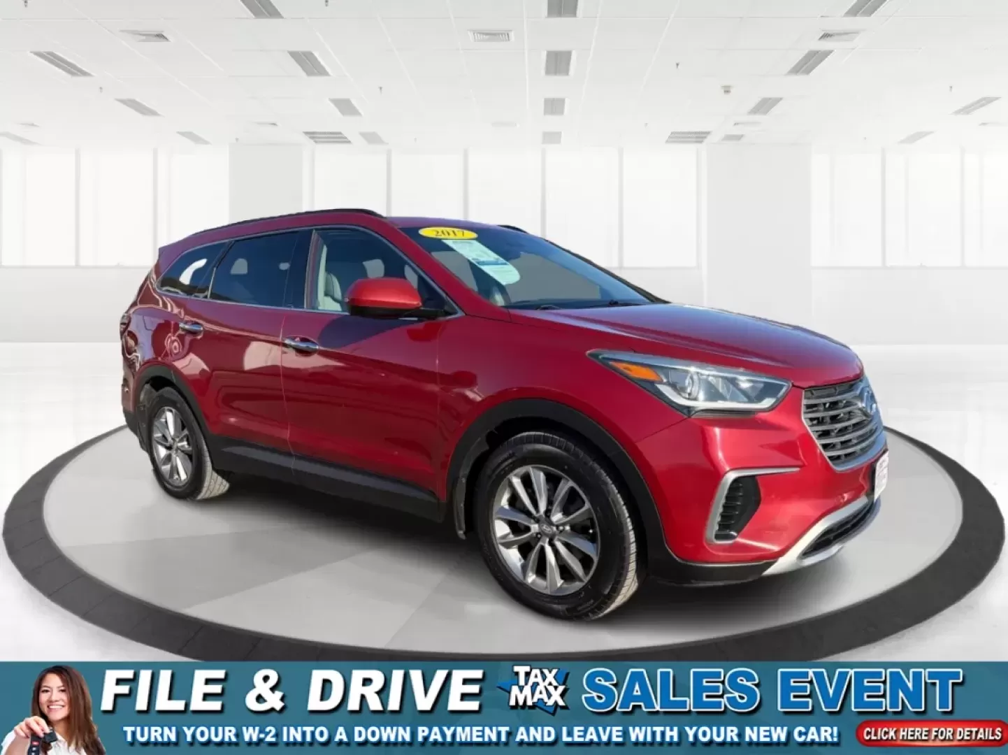 2017 Hyundai Santa Fe SE (KM8SMDHF0HU) with an 3.3L V-6 gasoline direct injection engine, 6A transmission, located at 1230 East Main St, Xenia, OH, 45385, (937) 908-9800, 39.688026, -83.910172 - **Adventure Awaits with This 2017 Hyundai Santa Fe SE - Your Ideal Family SUV!**<br /> <br /> Are you on the lookout for a versatile, spacious SUV that can easily accommodate your family's needs? Look no further than this stunning 2017 Hyundai Santa Fe SE, available now at Advantage Car and Credit i - Photo#0