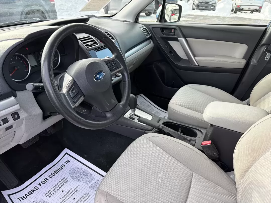 2016 Subaru Forester 2.5i Premium (JF2SJADC8GH) with an 2.5L H-4 DOHC engine, CVT transmission, located at 1184 Kauffman Ave, Fairborn, OH, 45324, (937) 908-9800, 39.807072, -84.030914 - If you're searching for a versatile and dependable vehicle that fits perfectly into your active lifestyle, look no further than this 2016 Subaru Forester 2.5i Premium. Ideal for weekend adventures, daily commutes, and everything in between, this SUV boasts a well-rounded combination of comfort, reli - Photo#9