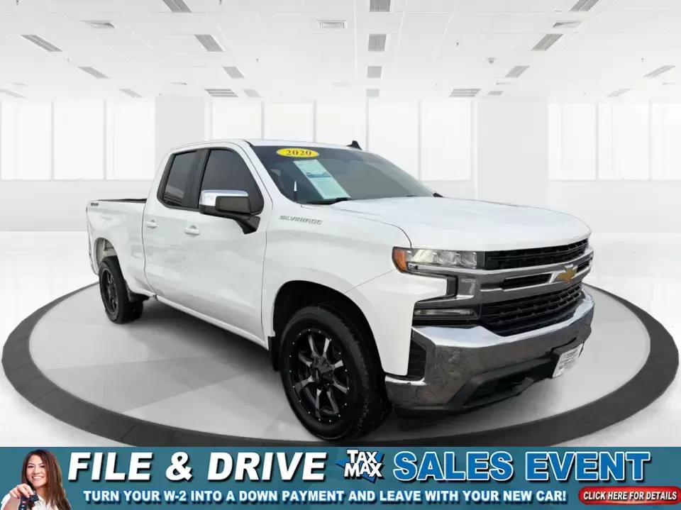 2020 Chevrolet Silverado 1500 4WD Double Cab Standard Bed LT (1GCRYDED6LZ) with an 5.3L V8 OHV 16V engine, 6A transmission, located at 4508 South Dixie Dr, Moraine, OH, 45439, (937) 908-9800, 39.689976, -84.218452 - Are you ready to tackle your next big adventure without breaking the bank? The 2020 Chevrolet Silverado 1500 at Advantage Car and Credit in Piqua, OH, is your ideal companion for weekend getaways, family outings, or simply conquering your daily commute. With its rugged capabilities and comfortable r - Photo#0