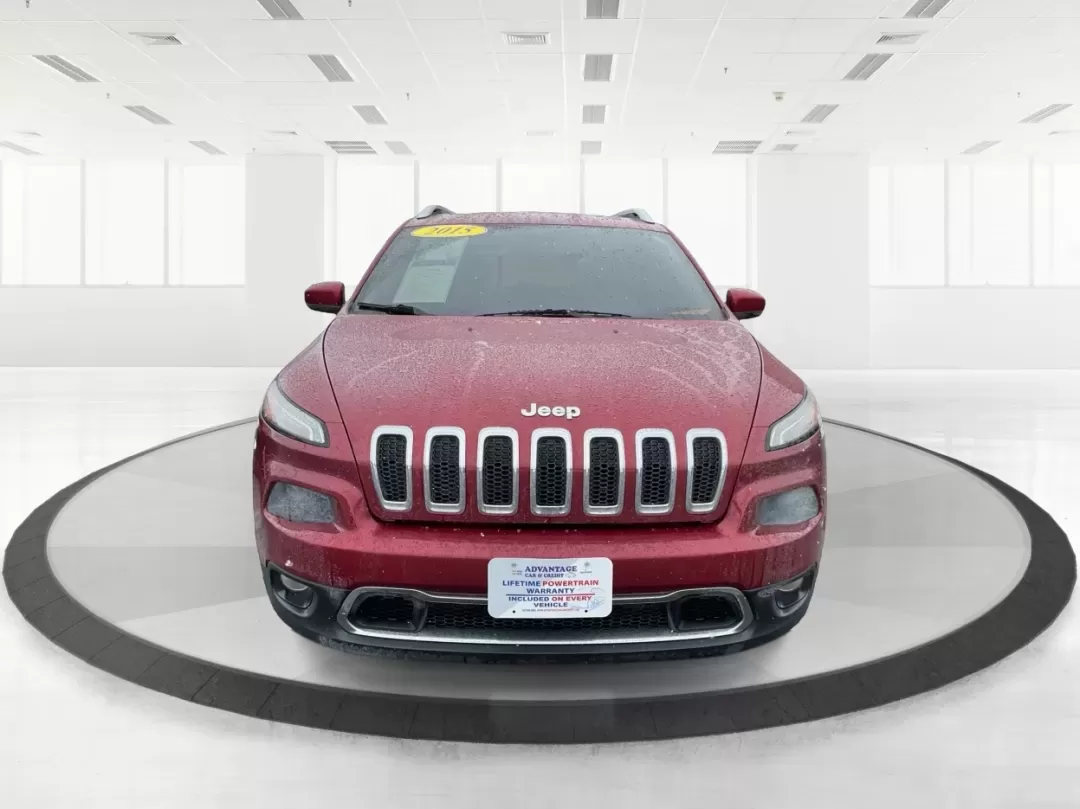 2015 Jeep Cherokee Limited (1C4PJMDS8FW) with an 3.2L V6 DOHC 24V engine, 9-Speed Automatic transmission, located at 1184 Kauffman Ave, Fairborn, OH, 45324, (937) 908-9800, 39.807072, -84.030914 - Need a dependable SUV that can handle Ohio weather, busy commutes, and spontaneous weekend escapes without draining your budget? This 2015 Jeep Cherokee Limited 4WD in Deep Cherry Red Crystal Pearlcoat is built for real life in Fairborn-whether you're shuttling kids to activities, commuting toward W - Photo#7