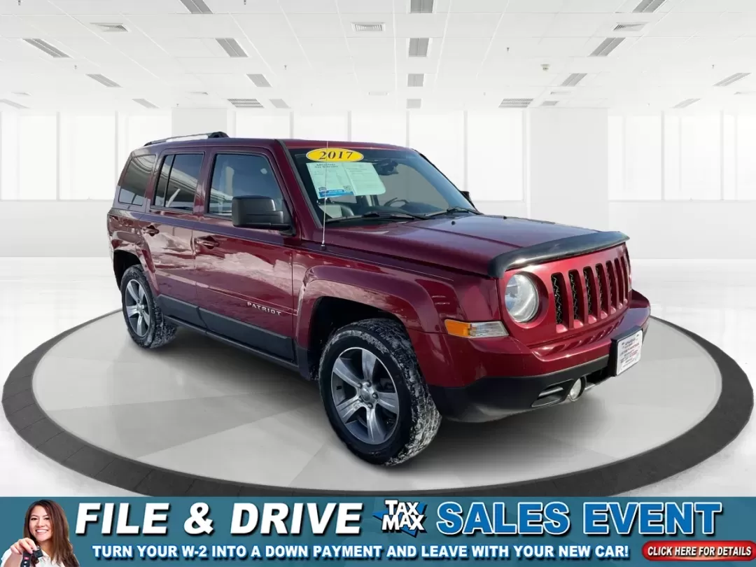 2017 Jeep Patriot High Altitude 4x4 (1C4NJRFB4HD) with an 2.4L I-4 DOHC engine, located at 8750 N County Rd 25A, Piqua, OH, 45356, (937) 908-9800, 40.164391, -84.232513 - Weekend getaways to Indian Lake, snowy commutes up I75, or daily school-and-work runs around Miami County-this 2017 Jeep Patriot High Altitude 4x4 is built for the kind of life that doesn't pause for Ohio weather. With SUV versatility, confident 4WD capability, and a comfortable, well-equipped cabin - Photo#0