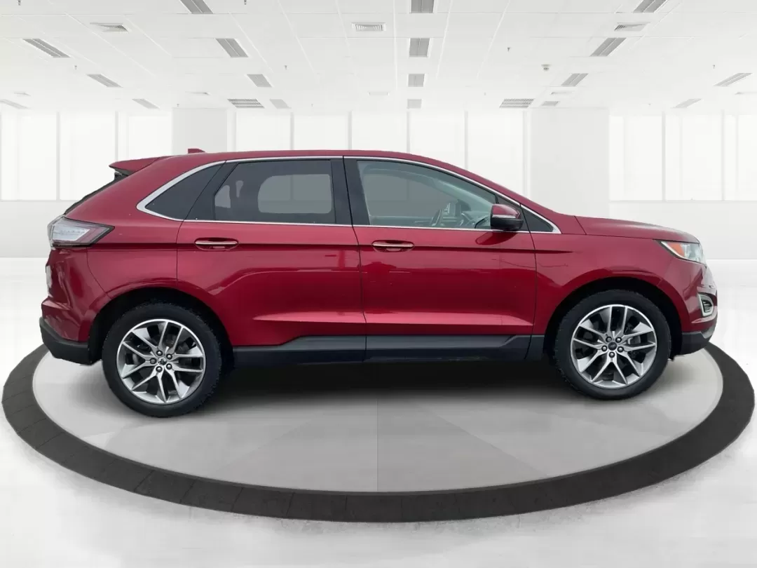 2016 Ford Edge Titanium (2FMPK4K99GB) with an 2.0L L4 DOHC 16V engine, 6A transmission, located at 401 Woodman Dr, Riverside, OH, 45431, (937) 908-9800, 39.760899, -84.123421 - Picture your next weekend getaway: the family loaded up, playlists ready, and plenty of room for bags, snacks, and sports gear-while you cruise comfortably from Riverside to a Wright-Patterson day trip or an evening out near The Greene. This **2016 Ford Edge Titanium** is the kind of SUV that fits r - Photo#1