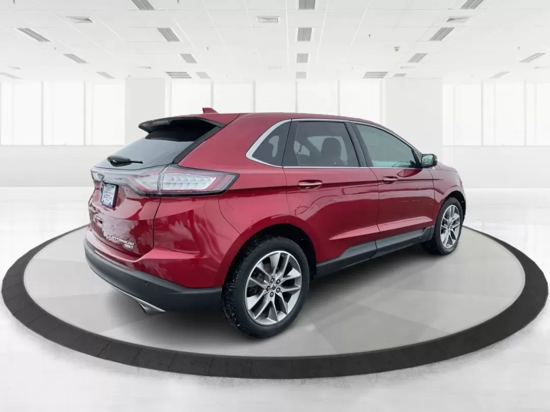 2016 Ford Edge Titanium (2FMPK4K99GB) with an 2.0L L4 DOHC 16V engine, 6A transmission, located at 401 Woodman Dr, Riverside, OH, 45431, (937) 908-9800, 39.760899, -84.123421 - Picture your next weekend getaway: the family loaded up, playlists ready, and plenty of room for bags, snacks, and sports gear-while you cruise comfortably from Riverside to a Wright-Patterson day trip or an evening out near The Greene. This **2016 Ford Edge Titanium** is the kind of SUV that fits r - Photo#2