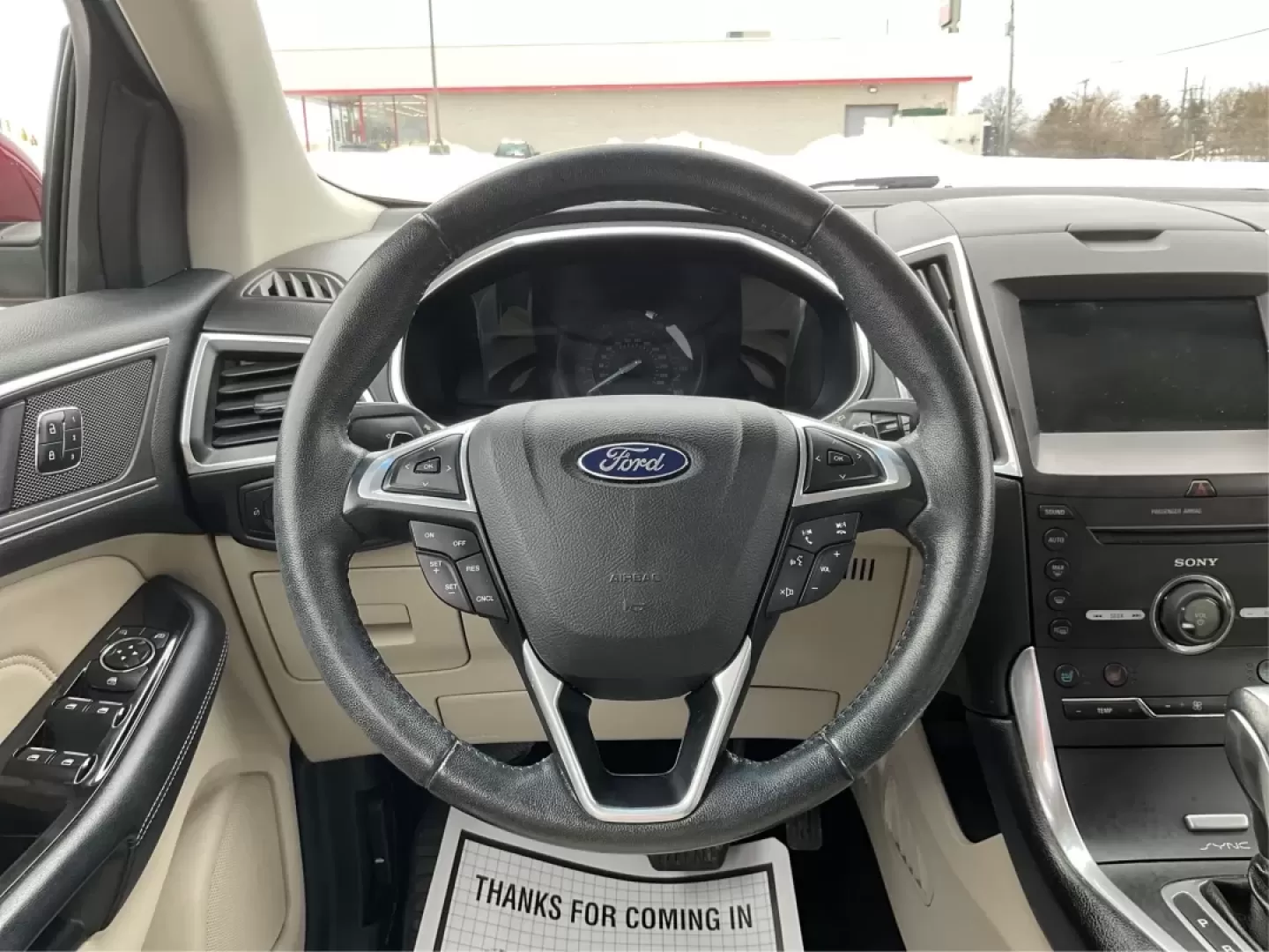 2016 Ford Edge Titanium (2FMPK4K99GB) with an 2.0L L4 DOHC 16V engine, 6A transmission, located at 401 Woodman Dr, Riverside, OH, 45431, (937) 908-9800, 39.760899, -84.123421 - Picture your next weekend getaway: the family loaded up, playlists ready, and plenty of room for bags, snacks, and sports gear-while you cruise comfortably from Riverside to a Wright-Patterson day trip or an evening out near The Greene. This **2016 Ford Edge Titanium** is the kind of SUV that fits r - Photo#16