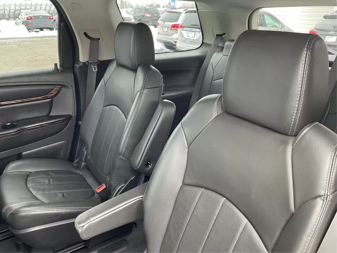 2016 GMC Acadia Denali (1GKKRTKD1GJ) with an 3.6L V-6 gasoline direct injection engine, 6-Speed Automatic transmission, located at 880 E. National Road, Vandalia, OH, 45377, (937) 908-9800, 39.891918, -84.183594 - Road-trip ready for the whole crew and comfortable enough for the daily grind, this 2016 GMC Acadia Denali is the kind of SUV that fits real life-school drop-offs, long commutes to Dayton, weekend runs up I75, and family getaways with luggage, snacks, and everyone's gear. Finished in eye-catching Cr - Photo#9