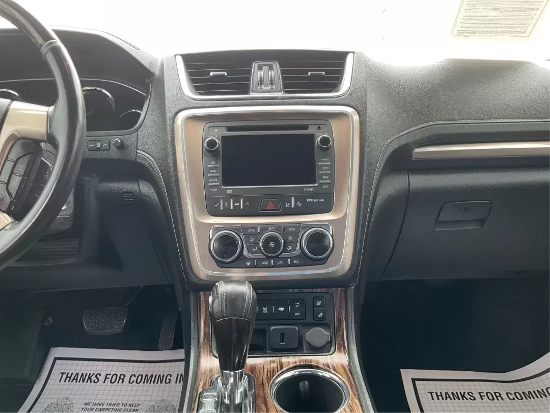 2016 GMC Acadia Denali (1GKKRTKD1GJ) with an 3.6L V-6 gasoline direct injection engine, 6-Speed Automatic transmission, located at 880 E. National Road, Vandalia, OH, 45377, (937) 908-9800, 39.891918, -84.183594 - Road-trip ready for the whole crew and comfortable enough for the daily grind, this 2016 GMC Acadia Denali is the kind of SUV that fits real life-school drop-offs, long commutes to Dayton, weekend runs up I75, and family getaways with luggage, snacks, and everyone's gear. Finished in eye-catching Cr - Photo#12