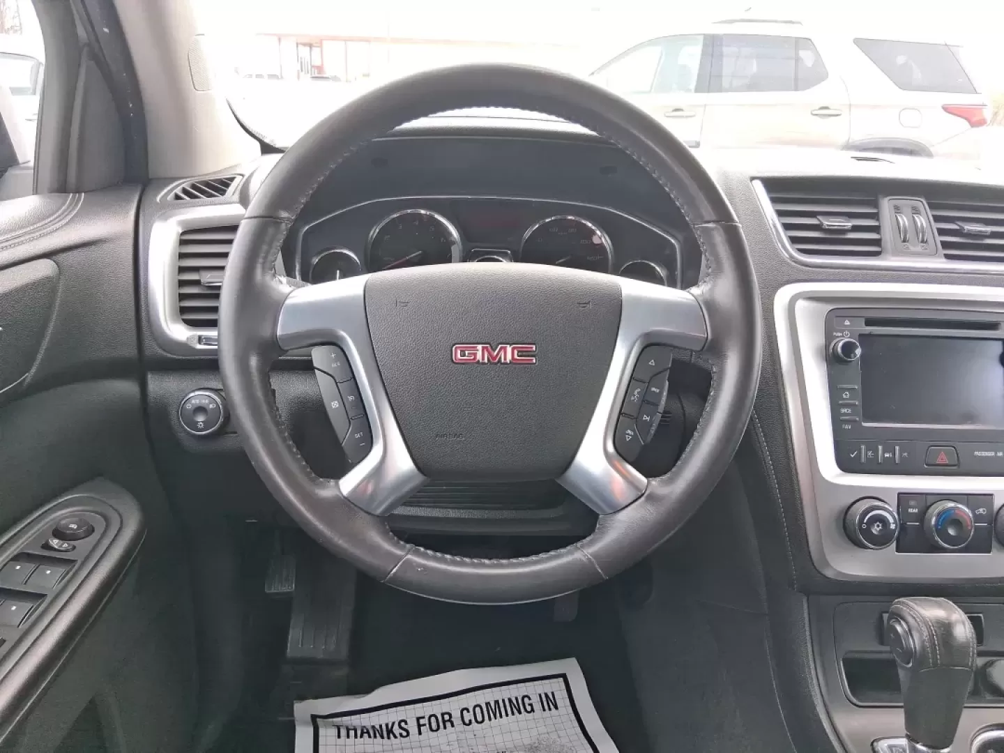 2015 GMC Acadia SLE-1 (1GKKRNED4FJ) with an 3.6L V-6 gasoline direct injection engine, 6-Speed Automatic transmission, located at 1184 Kauffman Ave, Fairborn, OH, 45324, (937) 908-9800, 39.807072, -84.030914 - If your week is a mix of school drop-offs, Wright-Patterson AFB commutes, and weekend getaways to Yellow Springs, this 2015 GMC Acadia SLE-1 is the kind of SUV that fits real life-roomy for passengers, practical for cargo, and comfortable enough for long stretches on I-675 or US-35.<br /> <br /> Ava - Photo#16