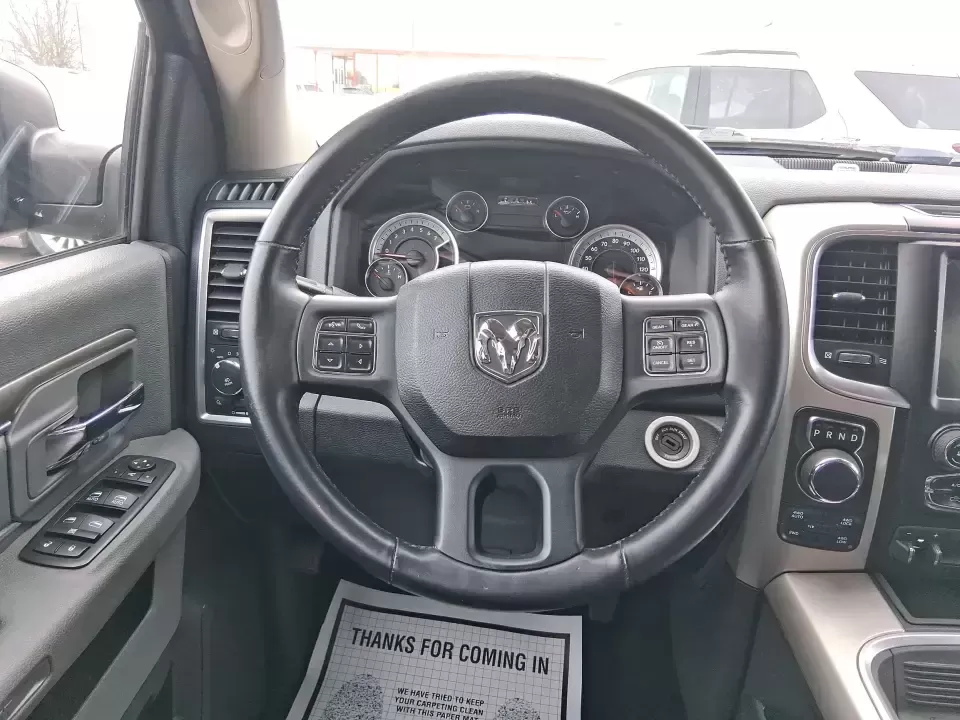 2016 Ram 1500 Big Horn (3C6RR7LT8GG) with an 5.7L V8 OHV 16V engine, 6A transmission, located at 4508 South Dixie Dr, Moraine, OH, 45439, (937) 908-9800, 39.689976, -84.218452 - Picture your next Saturday: you've got the boat hitched up, the cooler packed, and the whole crew riding comfortably to Caesar Creek-then Monday morning it's back to the commute with confidence in any Ohio weather. This 2016 Ram 1500 Big Horn Crew Cab 4WD is built for real life in Moraine: hauling, - Photo#15