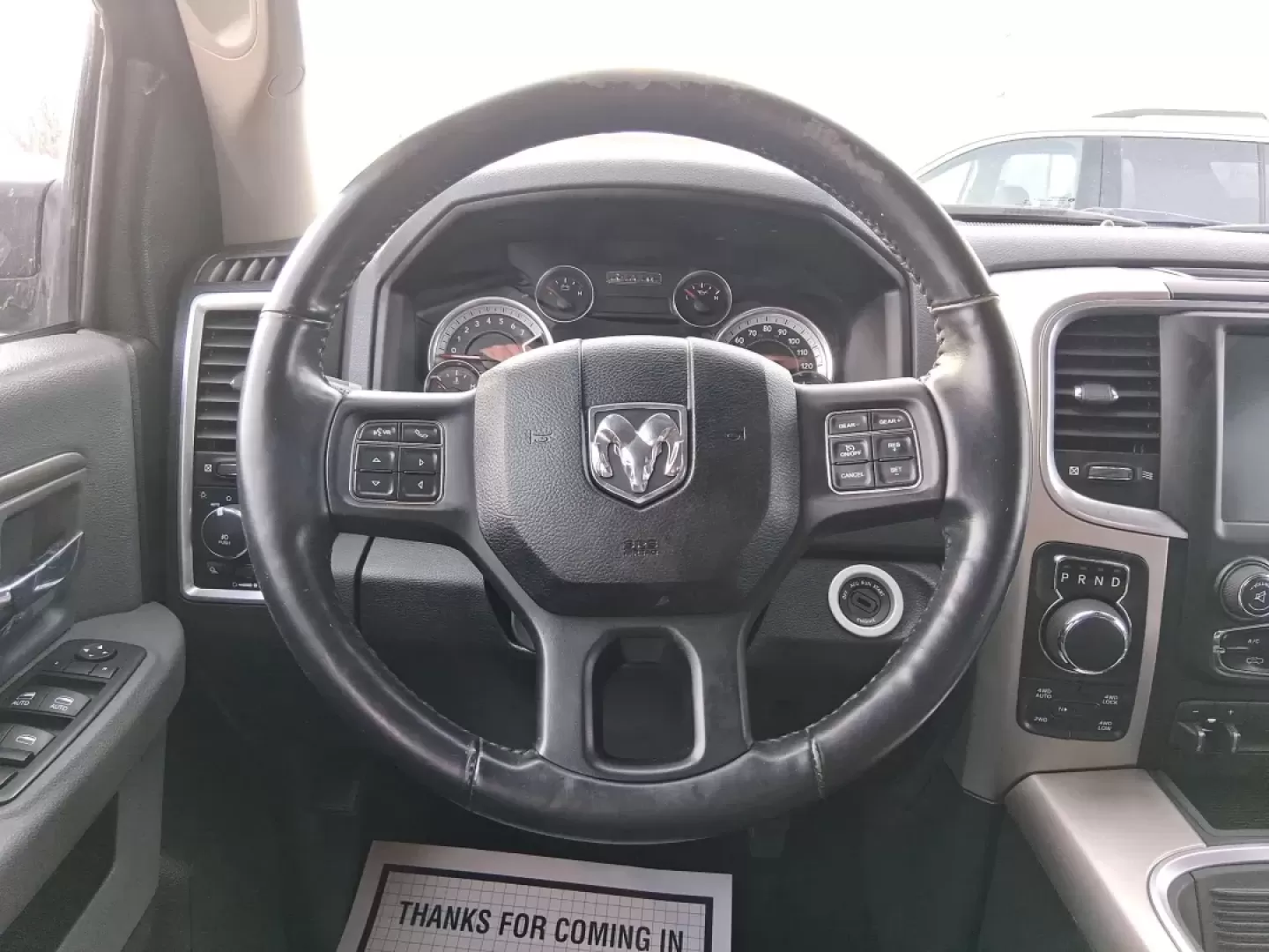 2017 Ram 1500 Big Horn Quad Cab 4x4 6'4 Box (1C6RR7GT3HS) with an 5.7L V8 OHV 16V engine, 8A transmission, located at 8750 N County Rd 25A, Piqua, OH, 45356, (937) 908-9800, 40.164391, -84.232513 - Need a truck that can handle Ohio winters, weekend projects, and the kind of road trips that start with a full cooler and end at Indian Lake? This 2017 Ram 1500 Big Horn Quad Cab 4x4 is built for real life-commuters who want confidence in bad weather, families who need space for everyone's gear, and - Photo#15