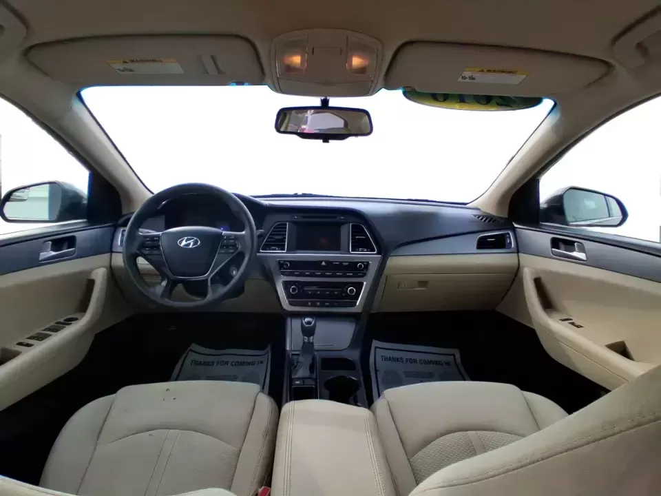 2016 Hyundai Sonata SE (5NPE24AF9GH) with an 2.4L I-4 gasoline direct injection engine, 7A transmission, located at 401 Woodman Dr, Riverside, OH, 45431, (937) 908-9800, 39.760899, -84.123421 - Need a dependable daily driver that can handle the school run, the I-75 commute, and the occasional weekend getaway without draining your budget? This 2016 Hyundai Sonata SE in rich Dark Truffle is the kind of comfortable, efficient sedan that fits real life in Vandalia-easy to park, smooth on longe - Photo#19