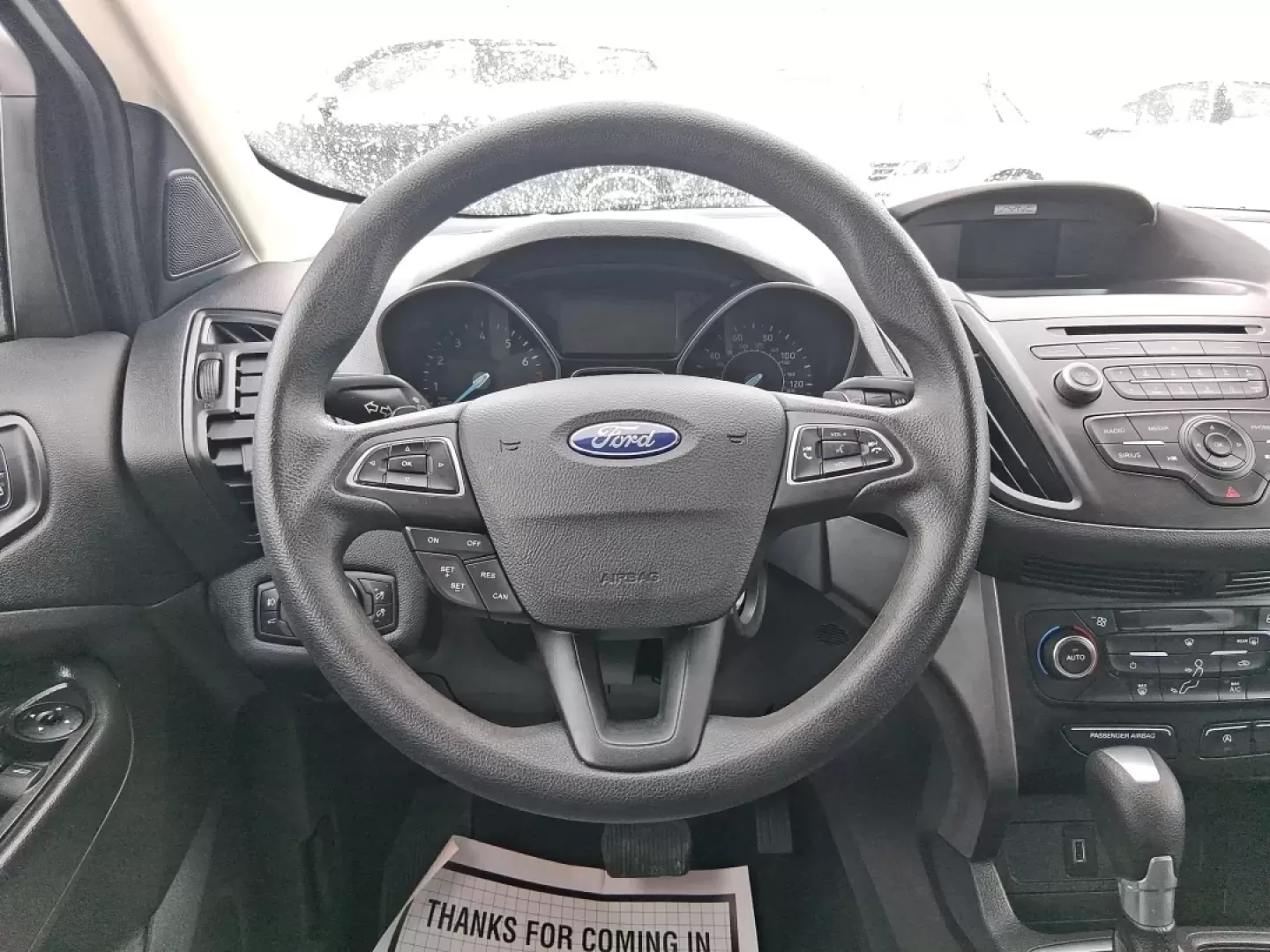 2017 Ford Escape SE (1FMCU9GD3HU) with an 1.5L L4 DOHC 16V engine, 6A transmission, located at 401 Woodman Dr, Riverside, OH, 45431, (937) 908-9800, 39.760899, -84.123421 - Need one SUV that can handle the weekday commute, school drop-offs, and a quick weekend escape to Eastwood MetroPark without blinking? This 2017 Ford Escape SE in Magnetic Metallic is built for real life in the Miami Valley-easy to park, confident in rough weather, and comfortable enough for long st - Photo#16