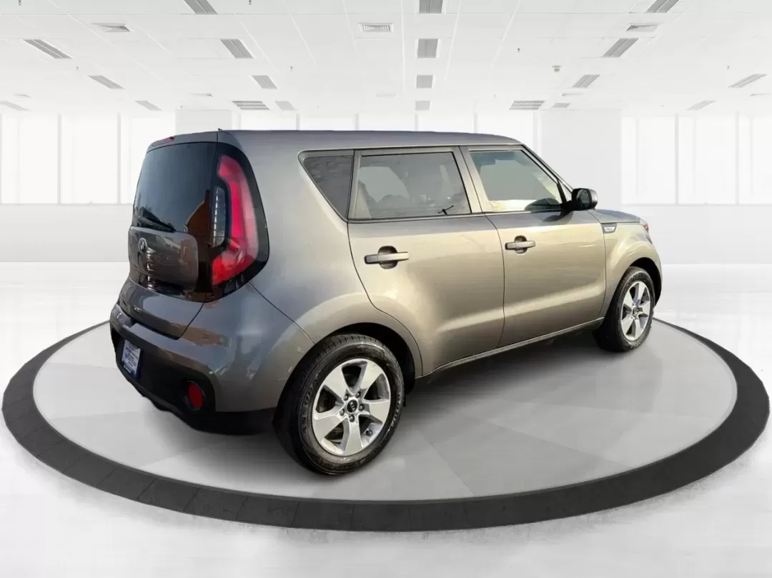 2018 Kia Soul Base (KNDJN2A22J7) with an 1.6L L4 DOHC 16V engine, 6M transmission, located at 1184 Kauffman Ave, Fairborn, OH, 45324, (937) 908-9800, 39.807072, -84.030914 - Need a practical daily driver that can handle the school run, the work commute, and spontaneous weekend trips without draining your budget? This 2018 Kia Soul Base in sleek Gray is the kind of easy-to-live-with hatchback that fits real life in Fairborn-roomy for friends or family, simple to park dow - Photo#2