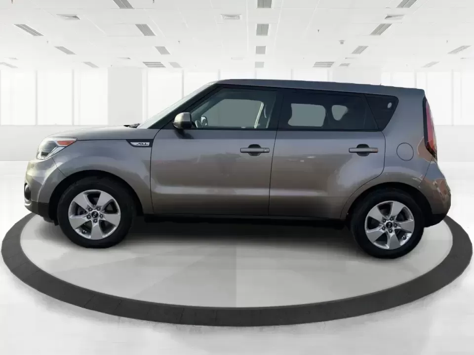 2018 Kia Soul Base (KNDJN2A22J7) with an 1.6L L4 DOHC 16V engine, 6M transmission, located at 880 E. National Road, Vandalia, OH, 45377, (937) 908-9800, 39.891918, -84.183594 - Need a practical daily driver that can handle the school run, the work commute, and spontaneous weekend trips without draining your budget? This 2018 Kia Soul Base in sleek Gray is the kind of easy-to-live-with hatchback that fits real life in Fairborn-roomy for friends or family, simple to park dow - Photo#5