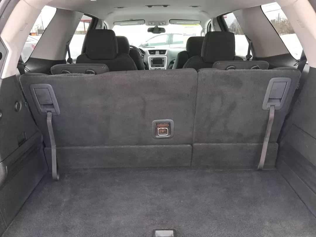 2014 GMC Acadia SLE-2 (1GKKRPKD7EJ) with an 3.6L V-6 gasoline direct injection engine, 6-Speed Automatic transmission, located at 8750 N County Rd 25A, Piqua, OH, 45356, (937) 908-9800, 40.164391, -84.232513 - Life gets busy-school drop-offs, long commutes, weekend tournaments, and the occasional road trip up I75. If you need one SUV that can handle family life and still feel comfortable on the daily drive, this **2014 GMC Acadia SLE-2** is a smart, versatile choice. Finished in **Carbon Black Metallic** - Photo#11