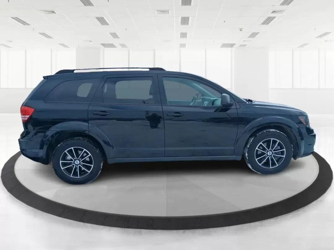 2018 Dodge Journey SE (3C4PDCAB9JT) with an Tigershark MultiAir 2.4L I-4 DOHC engine, 4A transmission, located at 8750 N County Rd 25A, Piqua, OH, 45356, (937) 908-9800, 40.164391, -84.232513 - Need a practical SUV that can handle school drop-offs, grocery runs, and weekend trips up I75 without blowing your budget? This 2018 Dodge Journey SE in Pitch Black Clearcoat is built for real life in West Central Ohio-roomy enough for growing families, comfortable for long commutes, and flexible fo - Photo#1