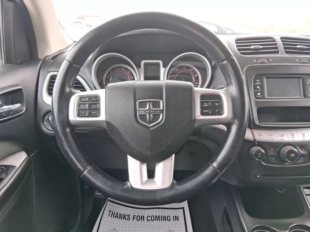 2018 Dodge Journey SE (3C4PDCAB9JT) with an Tigershark MultiAir 2.4L I-4 DOHC engine, 4A transmission, located at 8750 N County Rd 25A, Piqua, OH, 45356, (937) 908-9800, 40.164391, -84.232513 - Need a practical SUV that can handle school drop-offs, grocery runs, and weekend trips up I75 without blowing your budget? This 2018 Dodge Journey SE in Pitch Black Clearcoat is built for real life in West Central Ohio-roomy enough for growing families, comfortable for long commutes, and flexible fo - Photo#15