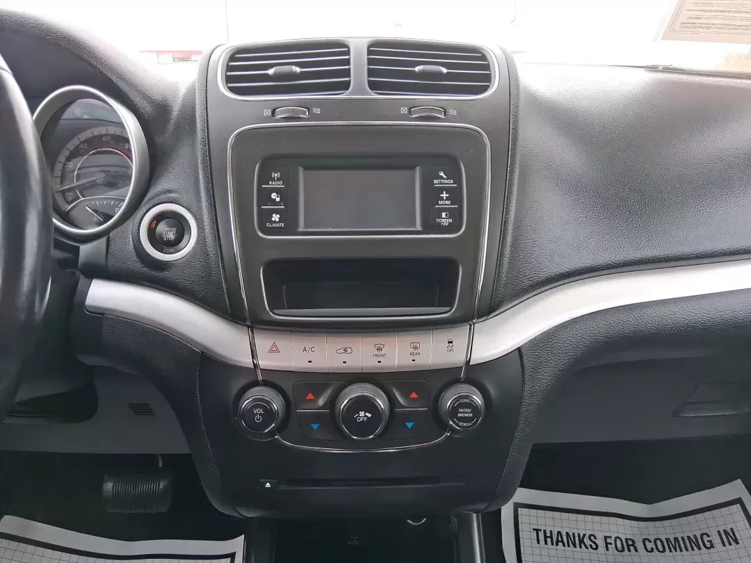 2018 Dodge Journey SE (3C4PDCAB9JT) with an Tigershark MultiAir 2.4L I-4 DOHC engine, 4A transmission, located at 880 E. National Road, Vandalia, OH, 45377, (937) 908-9800, 39.891918, -84.183594 - Need a practical SUV that can handle school drop-offs, grocery runs, and weekend trips up I75 without blowing your budget? This 2018 Dodge Journey SE in Pitch Black Clearcoat is built for real life in West Central Ohio-roomy enough for growing families, comfortable for long commutes, and flexible fo - Photo#12