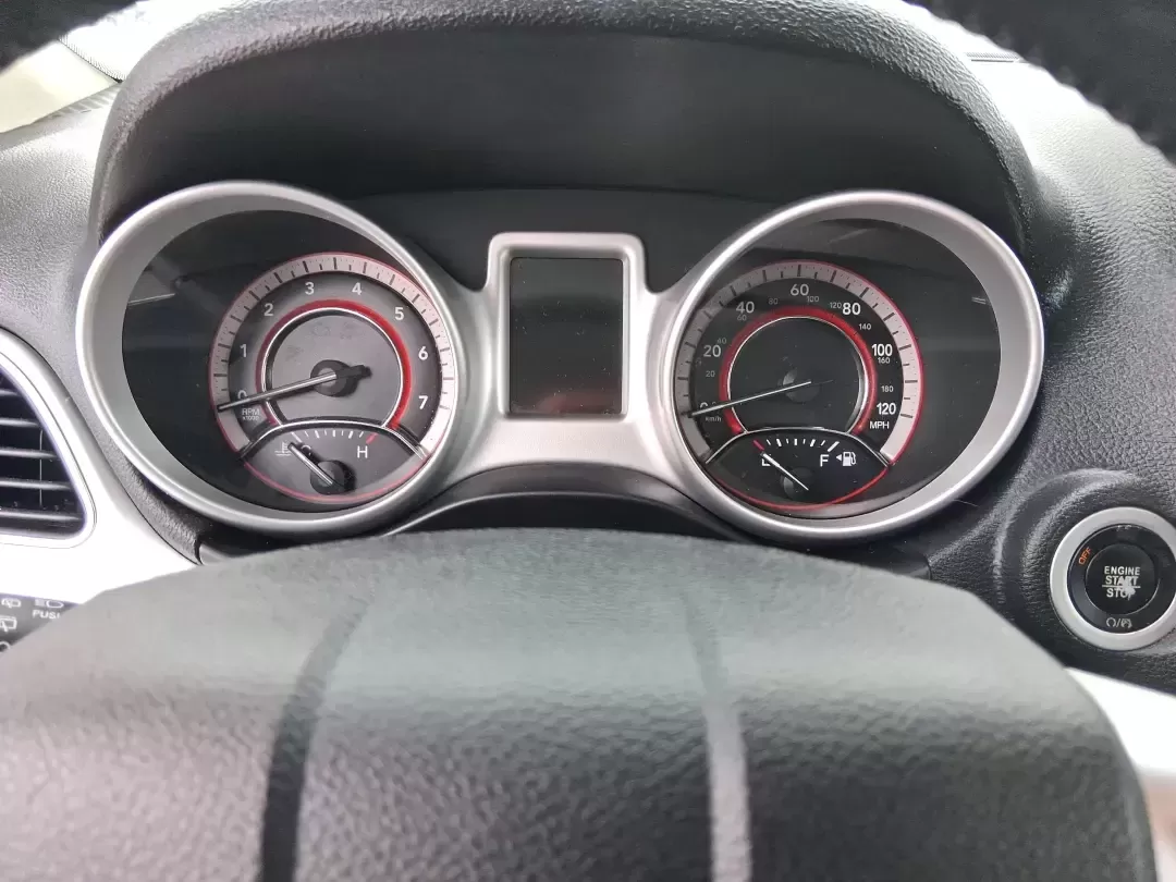 2018 Dodge Journey SE (3C4PDCAB9JT) with an Tigershark MultiAir 2.4L I-4 DOHC engine, 4A transmission, located at 880 E. National Road, Vandalia, OH, 45377, (937) 908-9800, 39.891918, -84.183594 - Need a practical SUV that can handle school drop-offs, grocery runs, and weekend trips up I75 without blowing your budget? This 2018 Dodge Journey SE in Pitch Black Clearcoat is built for real life in West Central Ohio-roomy enough for growing families, comfortable for long commutes, and flexible fo - Photo#14