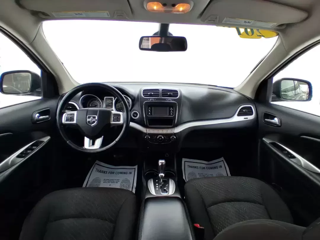 2018 Dodge Journey SE (3C4PDCAB9JT) with an Tigershark MultiAir 2.4L I-4 DOHC engine, 4A transmission, located at 880 E. National Road, Vandalia, OH, 45377, (937) 908-9800, 39.891918, -84.183594 - Need a practical SUV that can handle school drop-offs, grocery runs, and weekend trips up I75 without blowing your budget? This 2018 Dodge Journey SE in Pitch Black Clearcoat is built for real life in West Central Ohio-roomy enough for growing families, comfortable for long commutes, and flexible fo - Photo#19