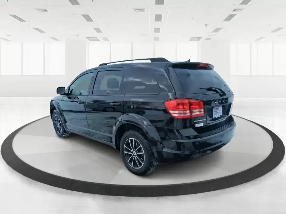 2018 Dodge Journey SE (3C4PDCAB9JT) with an Tigershark MultiAir 2.4L I-4 DOHC engine, 4A transmission, located at 880 E. National Road, Vandalia, OH, 45377, (937) 908-9800, 39.891918, -84.183594 - Need a practical SUV that can handle school drop-offs, grocery runs, and weekend trips up I75 without blowing your budget? This 2018 Dodge Journey SE in Pitch Black Clearcoat is built for real life in West Central Ohio-roomy enough for growing families, comfortable for long commutes, and flexible fo - Photo#3