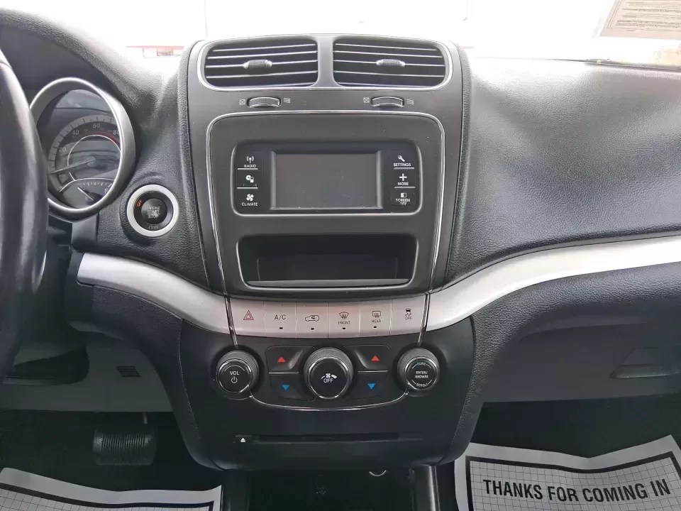 2018 Dodge Journey SE (3C4PDCAB9JT) with an Tigershark MultiAir 2.4L I-4 DOHC engine, 4A transmission, located at 880 E. National Road, Vandalia, OH, 45377, (937) 908-9800, 39.891918, -84.183594 - Need a practical SUV that can handle school drop-offs, grocery runs, and weekend trips up I75 without blowing your budget? This 2018 Dodge Journey SE in Pitch Black Clearcoat is built for real life in West Central Ohio-roomy enough for growing families, comfortable for long commutes, and flexible fo - Photo#12