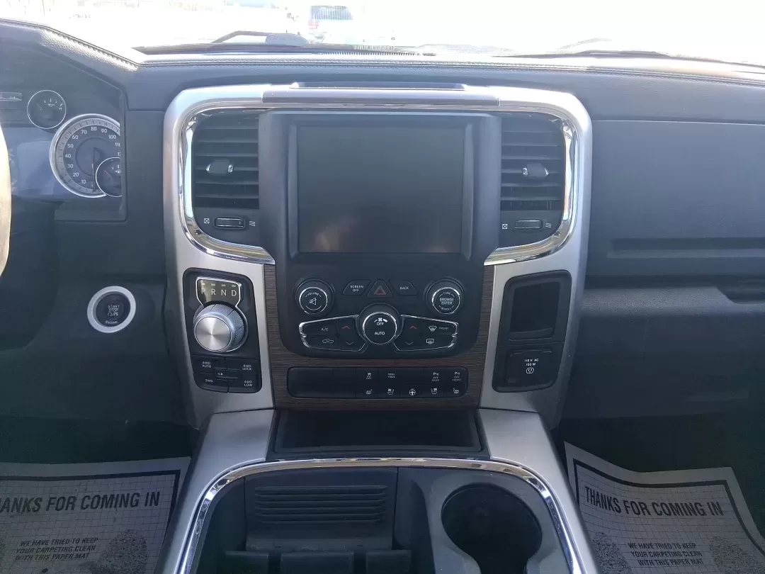 2016 Ram 1500 Laramie (1C6RR7NT1GS) with an 5.7L V8 OHV 16V engine, 6A transmission, located at 1099 N County Rd 25A , Troy, OH, 45373, (937) 908-9800, 40.057079, -84.212883 - Built for Ohio backroads, weekend lake runs, and the kind of workday that doesn't stop when the weather turns, this 2016 Ram 1500 Laramie Crew Cab 4WD is the truck that fits real life in Troy. Whether you're towing a trailer out toward the Miami County Fairgrounds, hauling gear for a Saturday at Tre - Photo#12