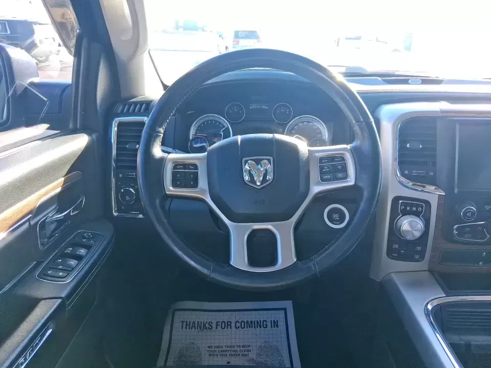 2016 Ram 1500 Laramie (1C6RR7NT1GS) with an 5.7L V8 OHV 16V engine, 6A transmission, located at 1230 East Main St, Xenia, OH, 45385, (937) 908-9800, 39.688026, -83.910172 - Built for Ohio backroads, weekend lake runs, and the kind of workday that doesn't stop when the weather turns, this 2016 Ram 1500 Laramie Crew Cab 4WD is the truck that fits real life in Troy. Whether you're towing a trailer out toward the Miami County Fairgrounds, hauling gear for a Saturday at Tre - Photo#15