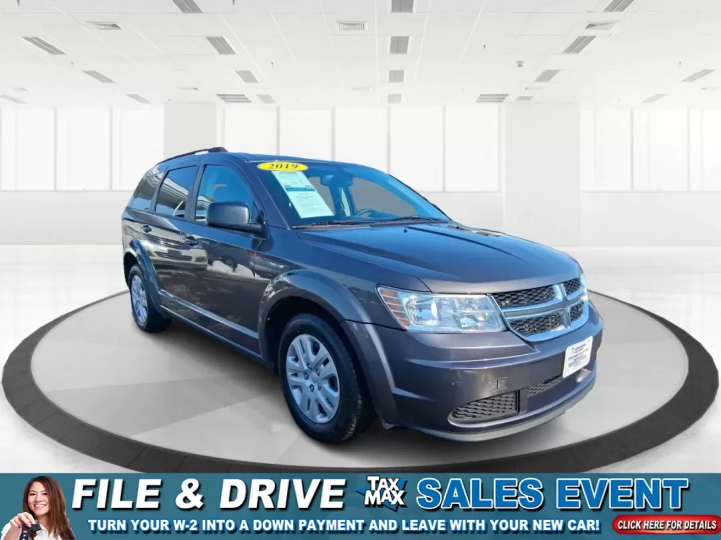 2019 Dodge Journey SE Value Package (3C4PDCAB4KT) with an Tigershark MultiAir 2.4L I-4 DOHC engine, 4A transmission, located at 401 Woodman Dr, Riverside, OH, 45431, (937) 908-9800, 39.760899, -84.123421 - Pack up the kids, load the groceries, and still have room for a weekend getaway-this 2019 Dodge Journey SE Value Package is built for real life in the Miami Valley. Whether you're commuting to Wright-Patterson AFB, shuttling to practices and school events, or planning a road trip out of Riverside, t - Photo#0