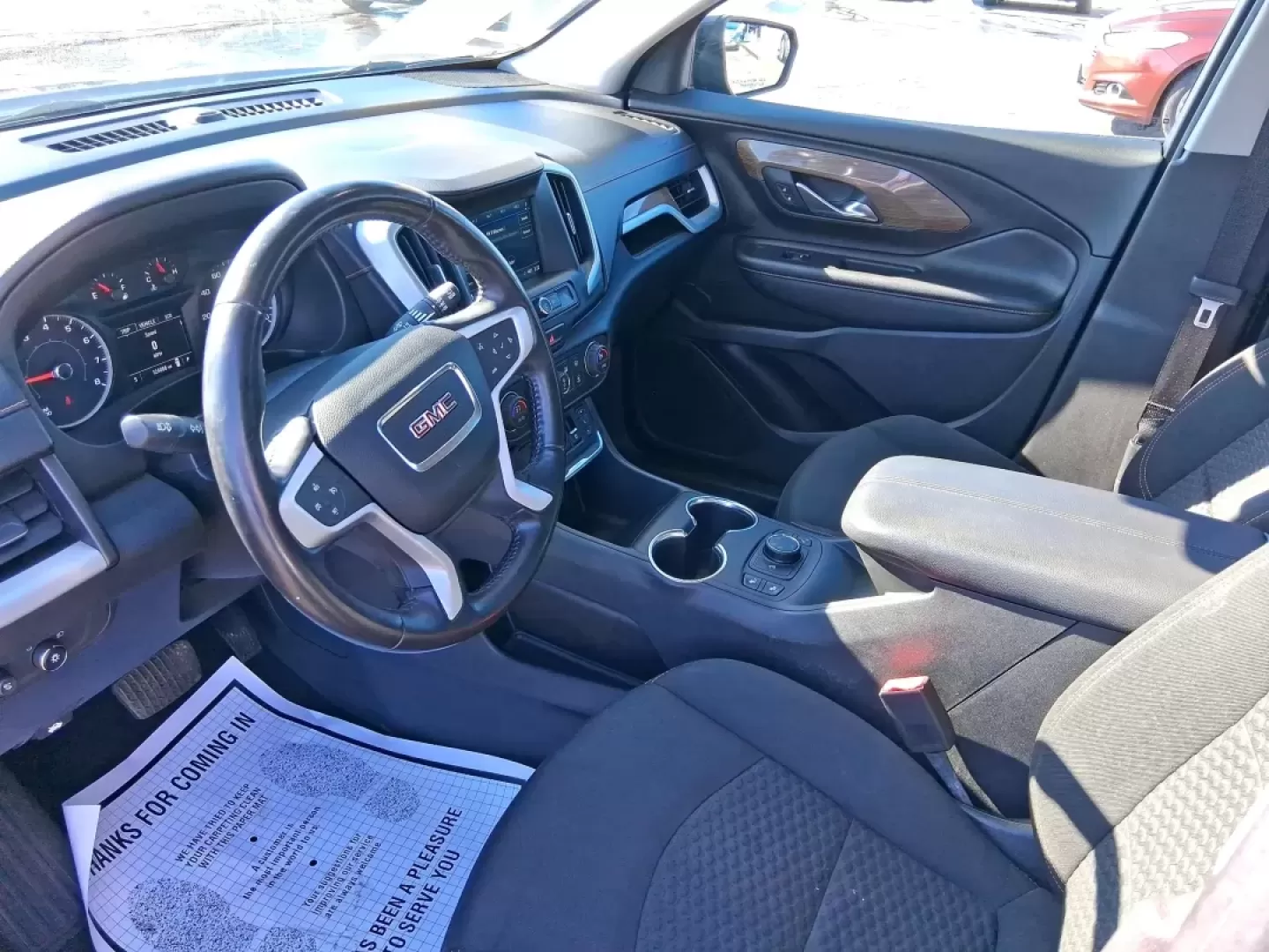 2018 GMC Terrain SLE (3GKALTEV1JL) with an 1.4L L4 DOHC 16V TURBO engine, 6A transmission, located at 1951 S Dayton Lakeview Rd., New Carlisle, OH, 45344, (937) 908-9800, 39.890999, -84.050255 - Picture your next weekend: a quick grocery run in town, a smooth commute down I70, then a spontaneous road trip to Dayton's RiverScape MetroPark or a family day at the Clark County Fairgrounds-without worrying about space, weather, or comfort. This 2018 GMC Terrain SLE in striking Ebony Twilight Met - Photo#9