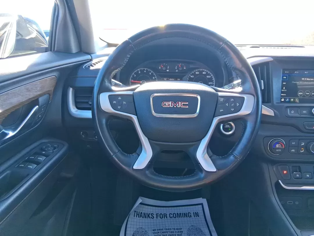 2018 GMC Terrain SLE (3GKALTEV1JL) with an 1.4L L4 DOHC 16V TURBO engine, 6A transmission, located at 1951 S Dayton Lakeview Rd., New Carlisle, OH, 45344, (937) 908-9800, 39.890999, -84.050255 - Picture your next weekend: a quick grocery run in town, a smooth commute down I70, then a spontaneous road trip to Dayton's RiverScape MetroPark or a family day at the Clark County Fairgrounds-without worrying about space, weather, or comfort. This 2018 GMC Terrain SLE in striking Ebony Twilight Met - Photo#16