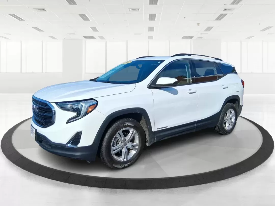 2019 GMC Terrain SLE (3GKALMEV4KL) with an 1.4L L4 DOHC 16V TURBO engine, 6A transmission, located at 1184 Kauffman Ave, Fairborn, OH, 45324, (937) 908-9800, 39.807072, -84.030914 - Picture your next week: easy commuting to Wright-Patterson AFB, grocery runs that don't feel like a puzzle, and a weekend escape to John Bryan State Park with room for everyone and everything. This 2019 GMC Terrain SLE in Summit White is the kind of practical, comfortable SUV that fits real life in - Photo#7
