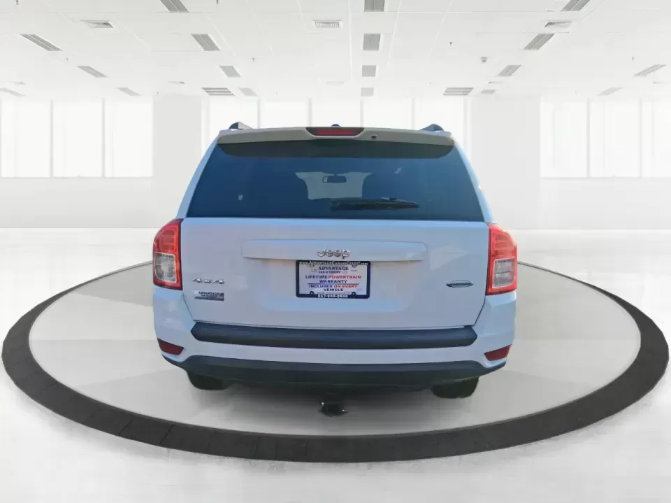 2012 Jeep Compass Latitude (1C4NJDEB4CD) with an 2.4L I-4 DOHC engine, Continuously Variable Transmission transmission, located at 4508 South Dixie Dr, Moraine, OH, 45439, (937) 908-9800, 39.689976, -84.218452 - Need a do-it-all SUV that fits real life in West Central Ohio-school drop-offs, long commutes up I75, and spontaneous weekend escapes to the trails around Johnston Farm and Indian Agency? This 2012 Jeep Compass Latitude 4WD in Bright White Clearcoat is built for that everyday adventure lifestyle, - Photo#3