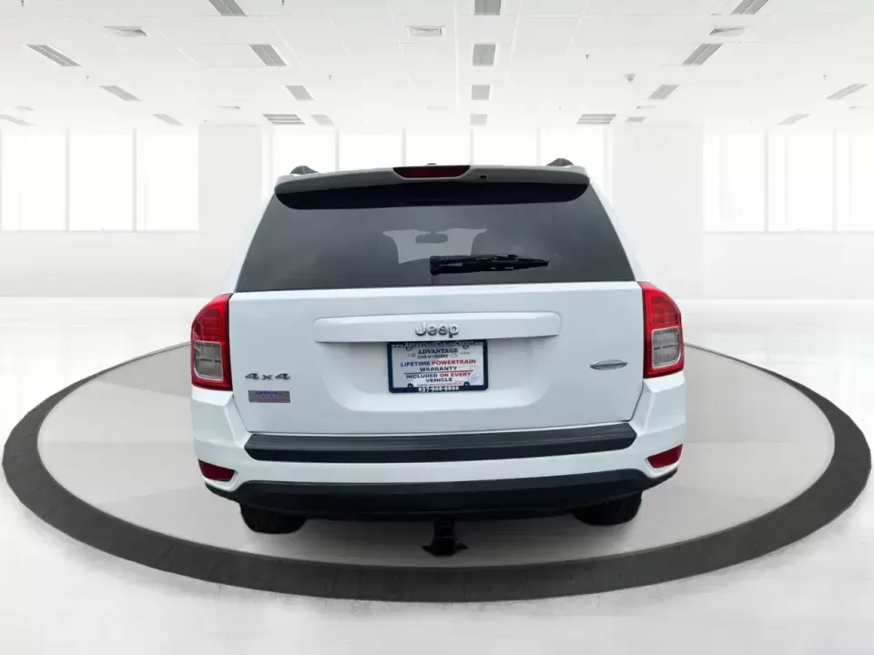 2012 Jeep Compass Latitude (1C4NJDEB4CD) with an 2.4L I-4 DOHC engine, Continuously Variable Transmission transmission, located at 1230 East Main St, Xenia, OH, 45385, (937) 908-9800, 39.688026, -83.910172 - Need a do-it-all SUV that fits real life in West Central Ohio-school drop-offs, long commutes up I75, and spontaneous weekend escapes to the trails around Johnston Farm and Indian Agency? This 2012 Jeep Compass Latitude 4WD in Bright White Clearcoat is built for that everyday adventure lifestyle, - Photo#3